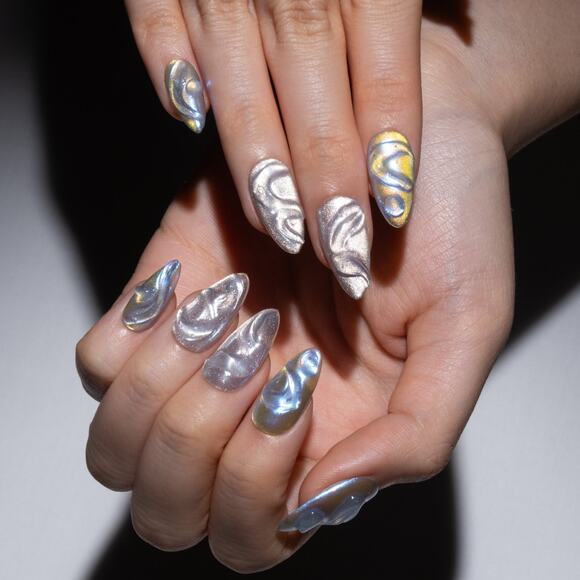 Nailcissist Ice Jelly Press-On Nails • Small • Limited Edition - Picture 4 of 10